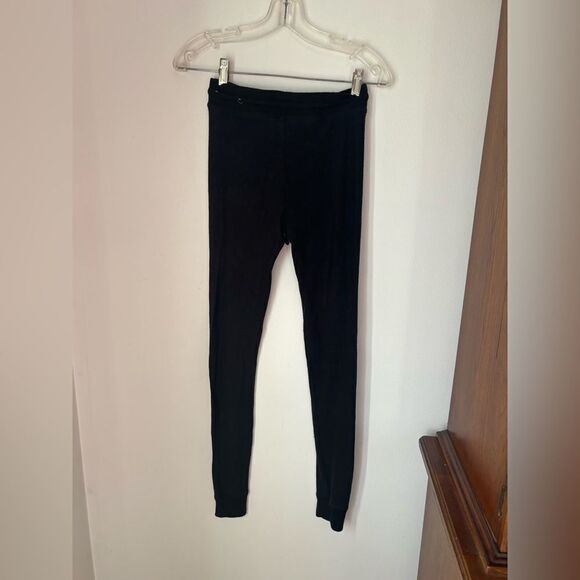 American Eagle black soft drawstring brushed fleece jogger size XS - Picture 10 of 10